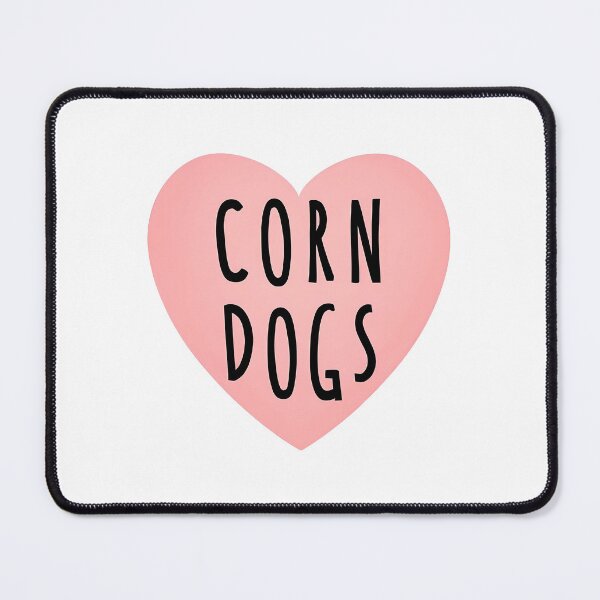Item preview, I Heart Corn Dogs  designed and sold by CharmStudio.