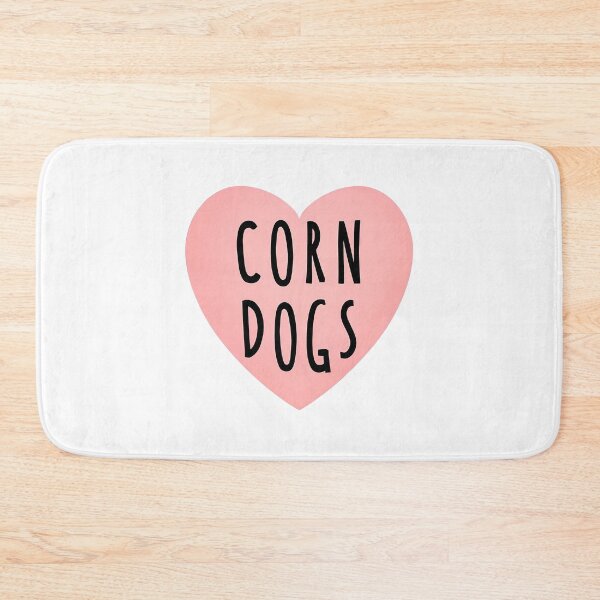 Item preview, I Heart Corn Dogs  designed and sold by CharmStudio.