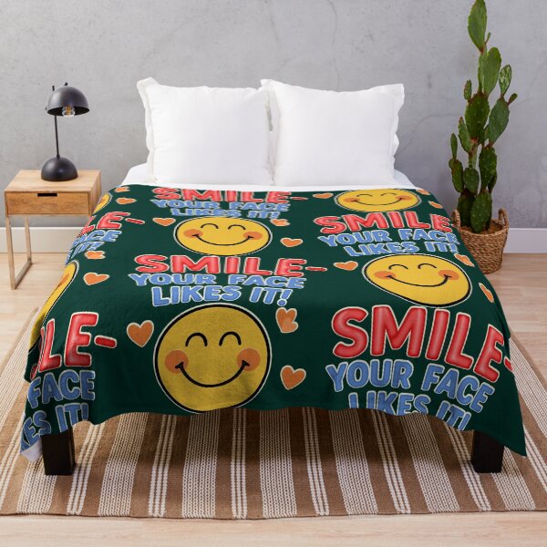 Item preview, Smile, your face likes it! designed and sold by DNC1134.