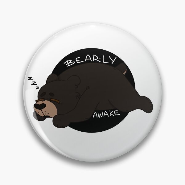 Item preview, BEAR-LY AWAKE designed and sold by Xx.BadNewsBear.xX.