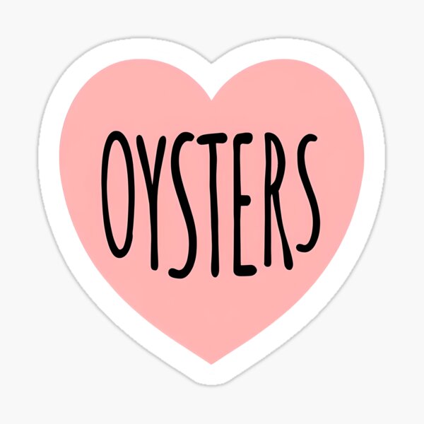 Item preview, I Heart Oysters  designed and sold by CharmStudio.