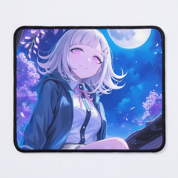 Item preview, Anime Chiaki Nanami Danganronpa Game Moonlit Wisteria Pixel Harmonious Tranquility designed and sold by mildaclairmo.