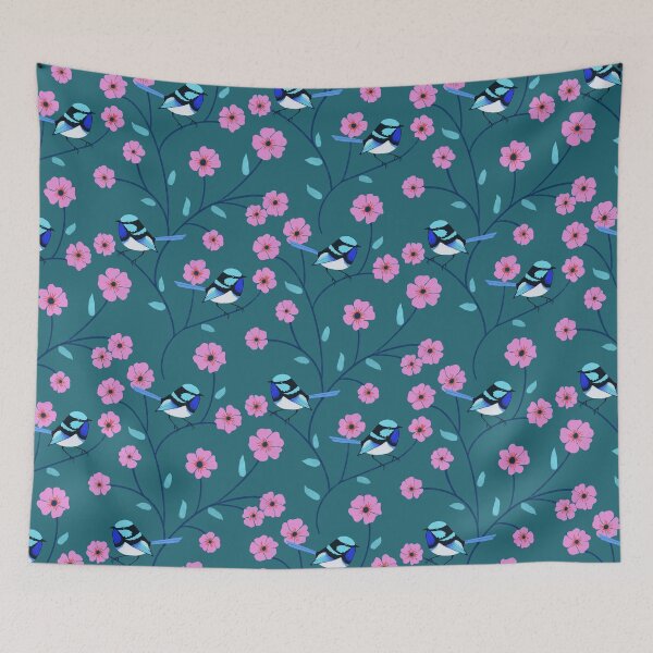 Item preview, Blue Fairy Wren designed and sold by CatGabrielDesigns.