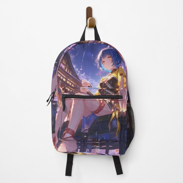 Item preview, Xiangling Genshin Impact Game Moonlit Wisteria Lakeside Charm designed and sold by mildaclairmo.