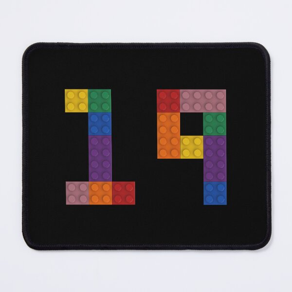Item preview, 19 numbering made of bricks designed and sold by Brickification.