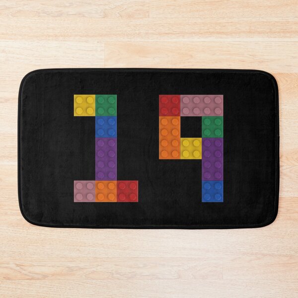 Item preview, 19 numbering made of bricks designed and sold by Brickification.