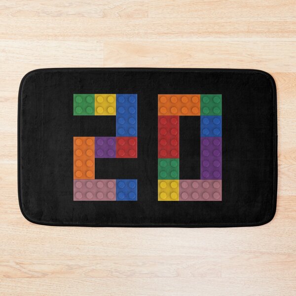 Item preview, 20 numbering made of bricks designed and sold by Brickification.