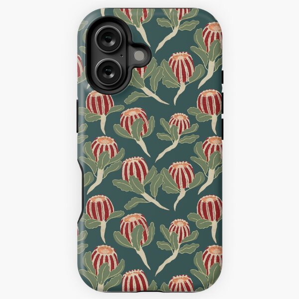 Item preview, Scarlet Banksia WA Wildflower designed and sold by JoWillmot.