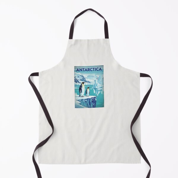 Item preview, Retro Travel Poster Antarctica designed and sold by lea-lani.
