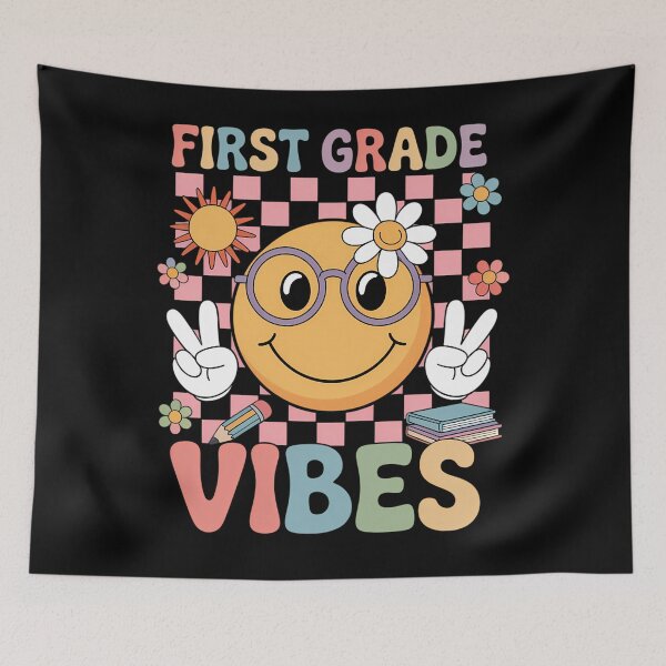 Item preview, First Grade Vibes, 1st Grade Funny 1st Day of School designed and sold by brynatshop.