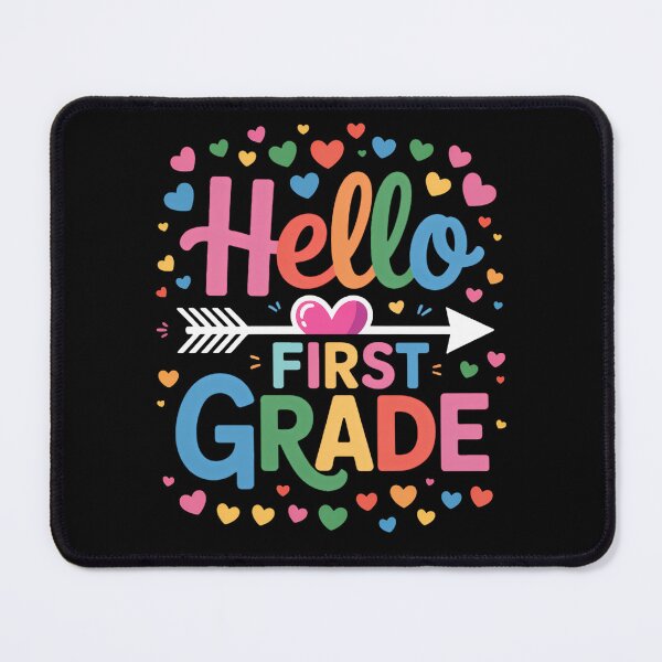 Item preview, Hello 1st Grade Back To School First Grade Teachers Students designed and sold by brynatshop.