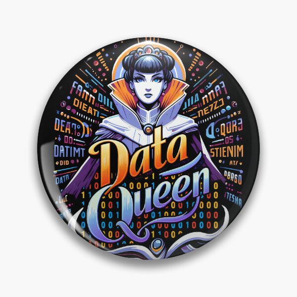 Item preview, Data Queen, typography designed and sold by maxmaj.