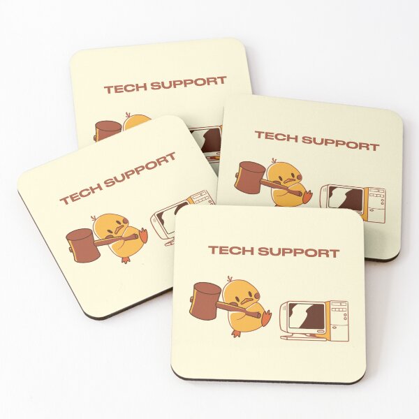 Item preview, Tech Support Funny Duck Light by Tobe Fonseca designed and sold by Tobe Fonseca®.