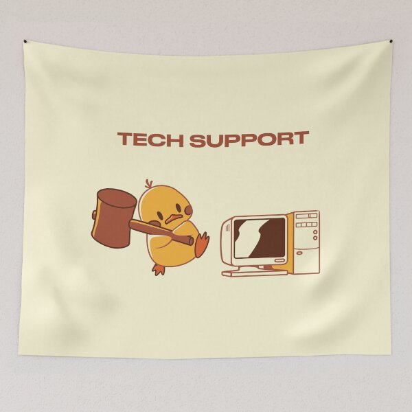 Item preview, Tech Support Funny Duck Light by Tobe Fonseca designed and sold by Tobe Fonseca®.