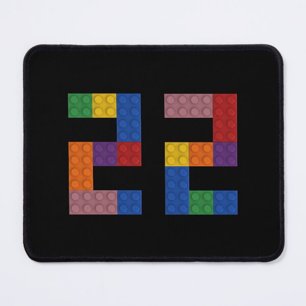 Item preview, 22 numbering made of bricks designed and sold by Brickification.
