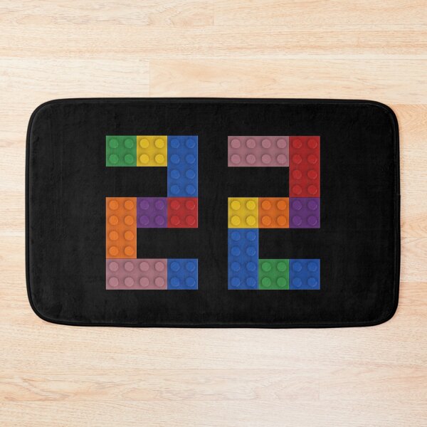 Item preview, 22 numbering made of bricks designed and sold by Brickification.