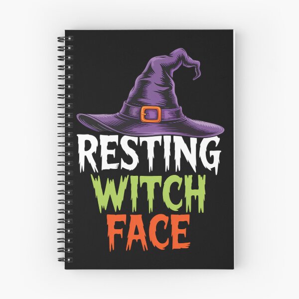 Item preview, Resting Witch Face Funny Halloween designed and sold by brynatshop.
