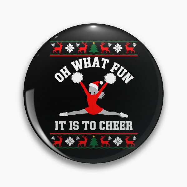 Item preview, Cheer Cheerleading Christmas Funny Xmas designed and sold by tearbytea.