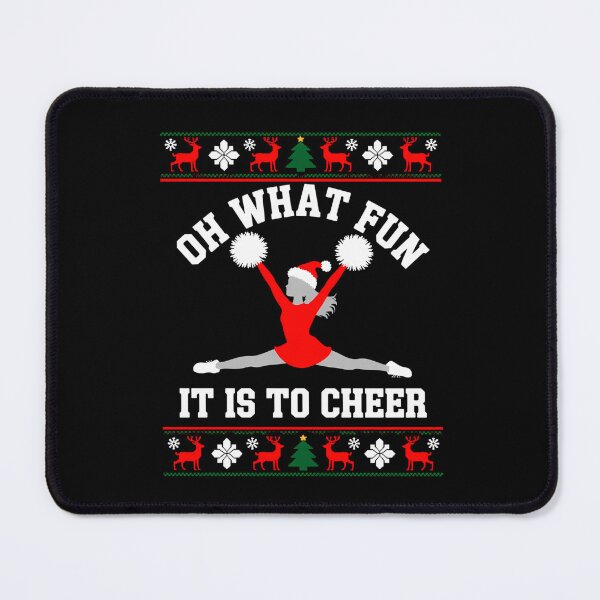 Item preview, Cheer Cheerleading Christmas Funny Xmas designed and sold by tearbytea.