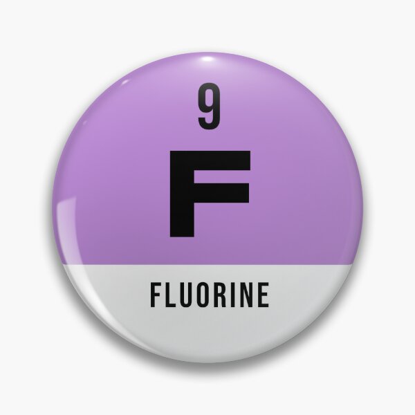 Item preview, 9 Fluorine Periodic Table Element Light designed and sold by VoodooCircus.
