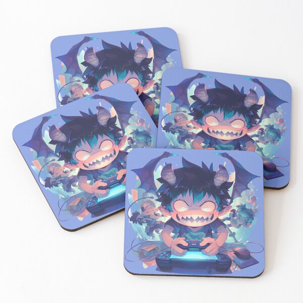 Item preview, Amaimon Wild Gaming Grin Blue Exorcist Anime Adventure designed and sold by mildaclairmo.