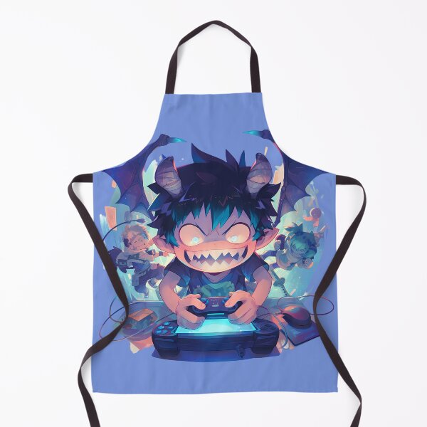 Item preview, Amaimon Wild Gaming Grin Blue Exorcist Anime Adventure designed and sold by mildaclairmo.