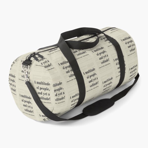 Item preview, Yet a Solitude! Tale of Two Cities Dickens Quote designed and sold by kakarikihill.