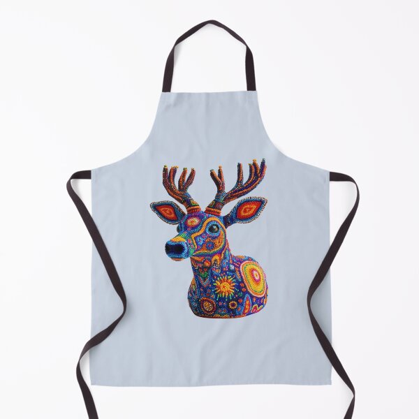 Item preview, Huichol Beaded Deer Head – Sacred Mexican Folk Art designed and sold by Myra365Art.