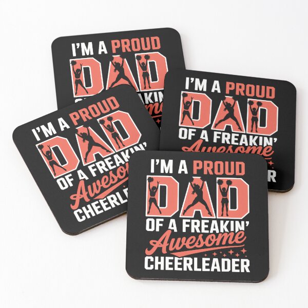 Item preview, Cheer Cheerleading Dad Fathers Day Joke Funny designed and sold by tearbytea.