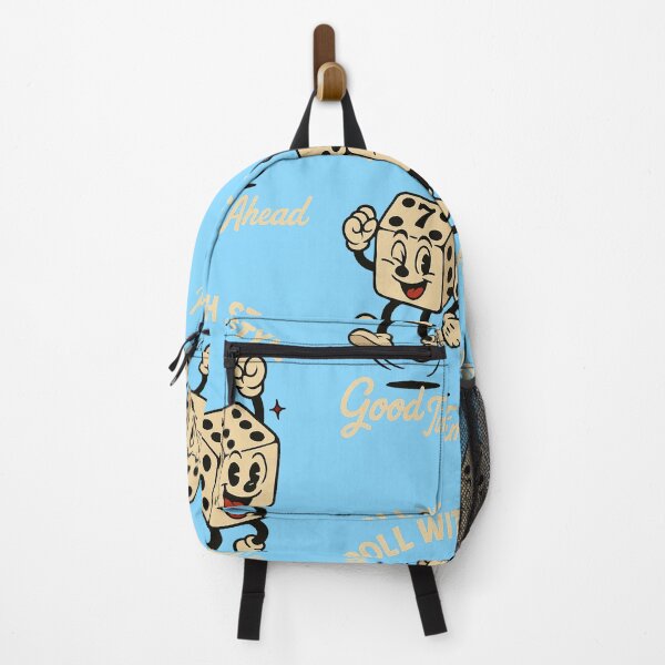 Item preview, Lucky Dice Duo – Playful Retro Casino Cartoon designed and sold by HoopeStylee.