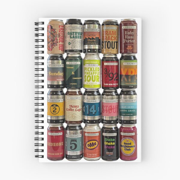 Item preview, The Suburban beer cans 2024 designed and sold by Desmondando.