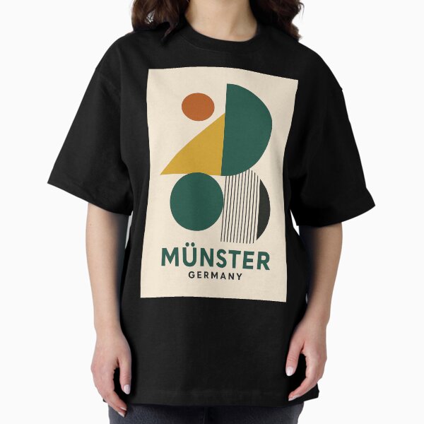 Item preview, Münster Germany – Bauhaus Geometric Design designed and sold by Thistle-TShop.