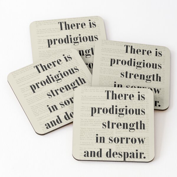 Item preview, Prodigous Strength Tale of Two Cities Dickens Quote designed and sold by kakarikihill.
