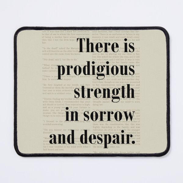Item preview, Prodigous Strength Tale of Two Cities Dickens Quote designed and sold by kakarikihill.