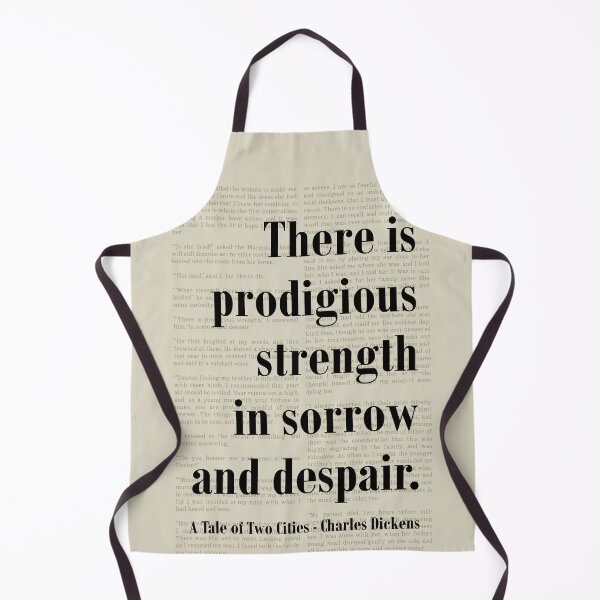 Item preview, Prodigous Strength Tale of Two Cities Dickens Quote designed and sold by kakarikihill.