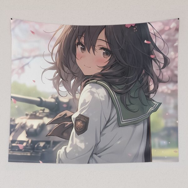 Item preview, Yukari Akiyama Girls und Panzer Anime Sakura Bloom designed and sold by mildaclairmo.