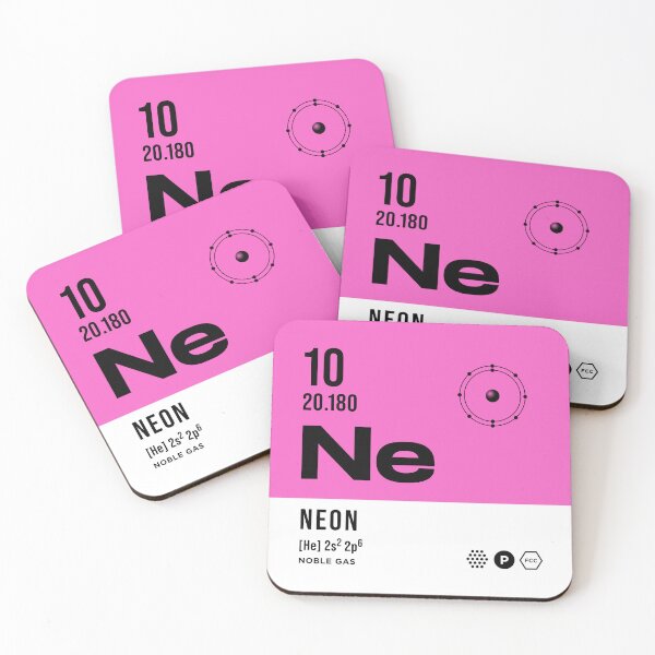 Item preview, 10 Neon Periodic Table Element Light designed and sold by VoodooCircus.