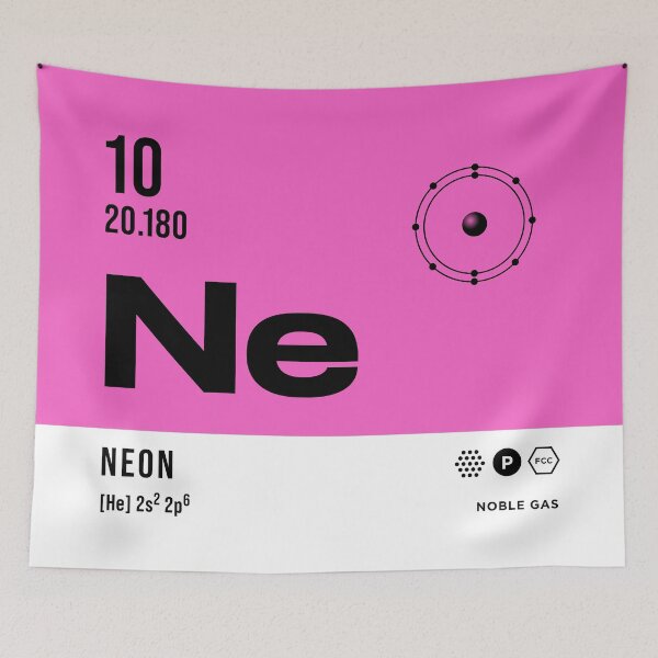 Item preview, 10 Neon Periodic Table Element Light designed and sold by VoodooCircus.