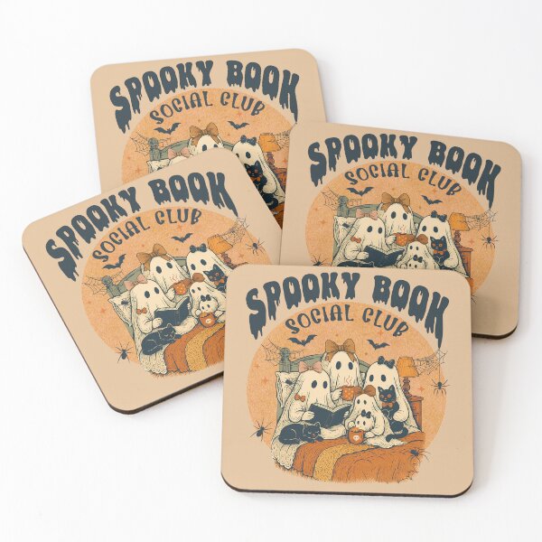Item preview, Spooky Book Social Club designed and sold by EmeraldSunInspo.