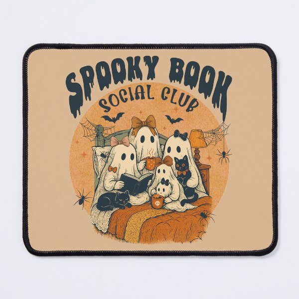 Item preview, Spooky Book Social Club designed and sold by EmeraldSunInspo.