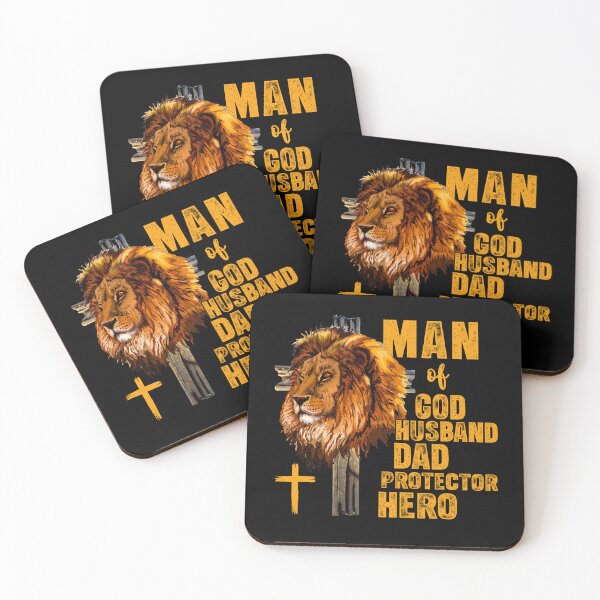 Item preview, Man Of God Design PNG, Christian Dad T-Shirt designed and sold by Spyshirt.