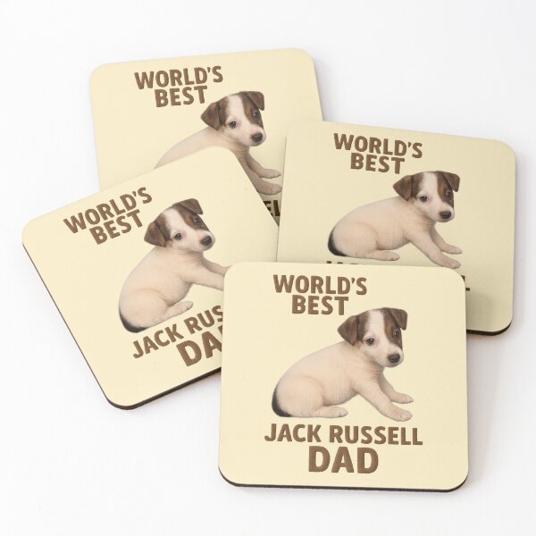 Item preview, World's Best Jack Russell Dad designed and sold by Tridentulus.