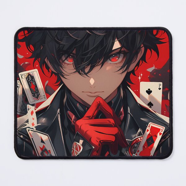 Artikelvorschau, Ren Amamiya Persona 5 Spiel Joker Card Rebellion entworfen und verkauft von mildaclairmo.