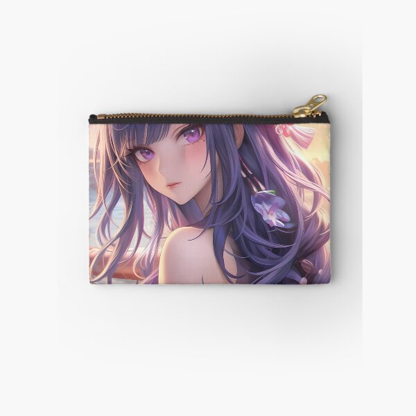 Item preview, Raiden Shogun Genshin Impact Anime Bikini Beach Sunset designed and sold by mildaclairmo.