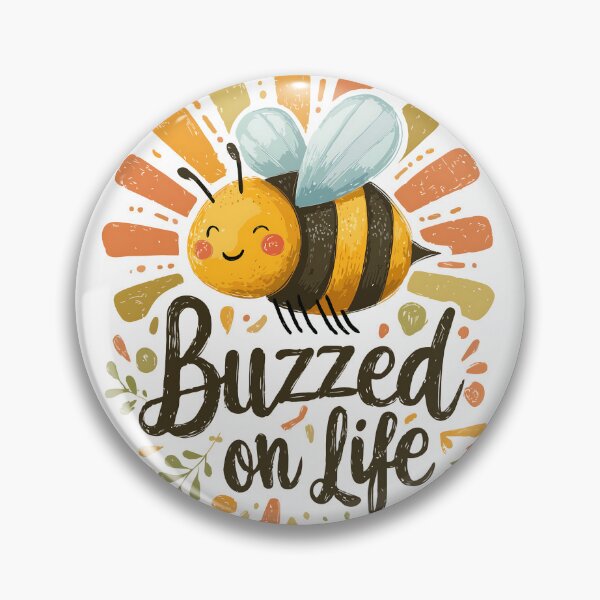 Item preview, Buzzed on Life Bee designed and sold by Boddicca.