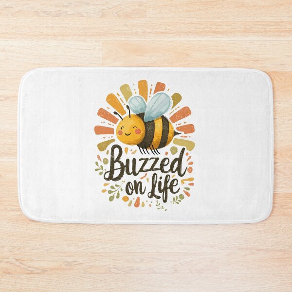 Item preview, Buzzed on Life Bee designed and sold by Boddicca.