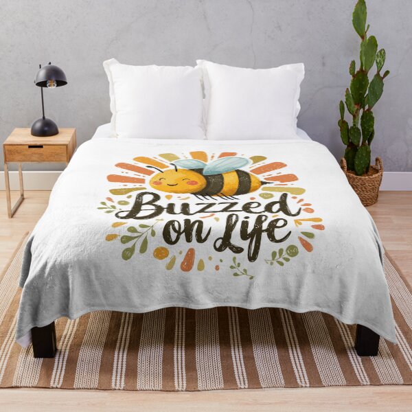 Item preview, Buzzed on Life Bee designed and sold by Boddicca.