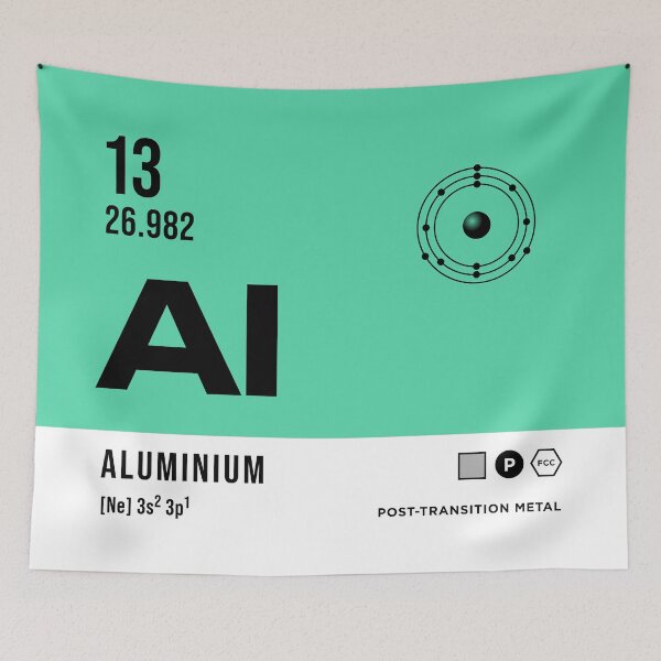 Item preview, 13 Aluminium Periodic Table Element Light designed and sold by VoodooCircus.