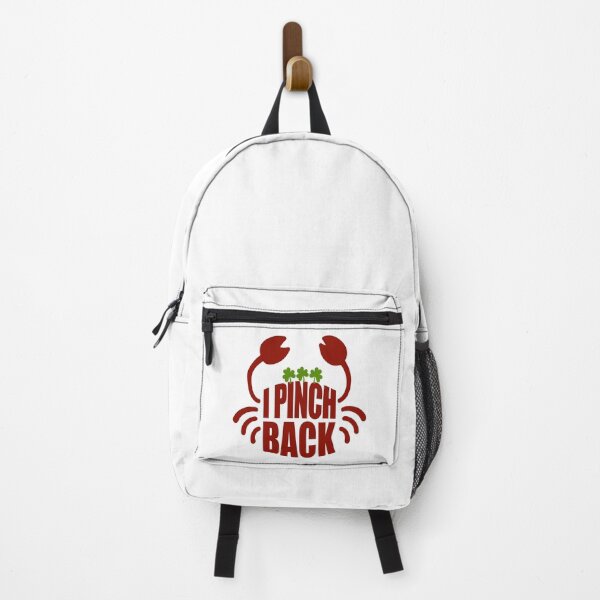 Item preview, I Pinch Back Funny Red Crab St Patrick’s designed and sold by SandyMDesigns.