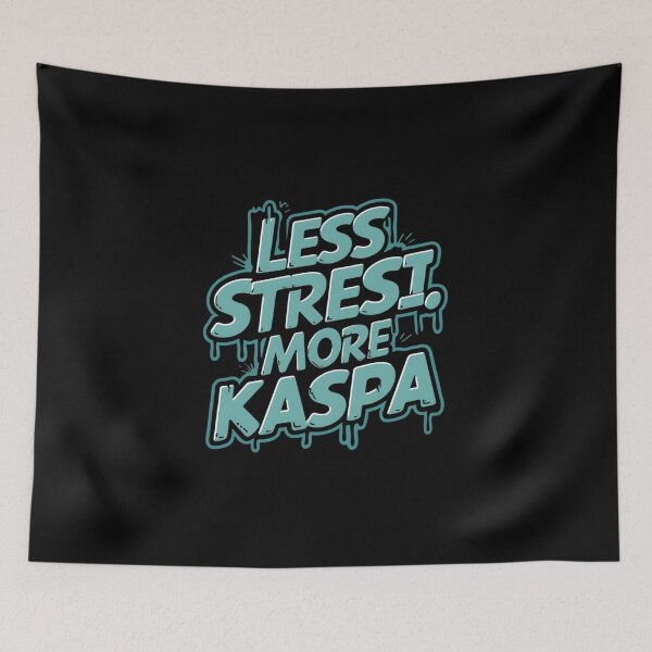 Item preview, Kaspa Has No Mascot. It Has Math. designed and sold by RadDeck.